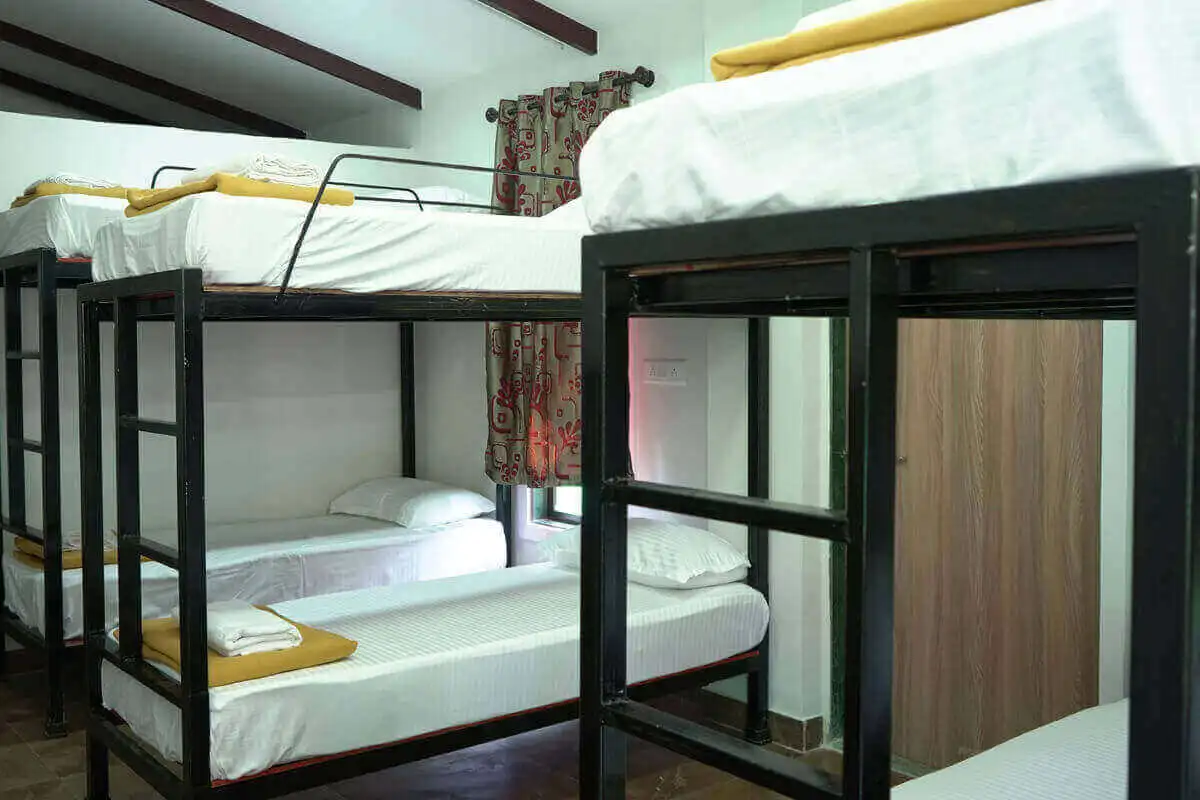 Sachu's resort offer clean and all facility dormitory room